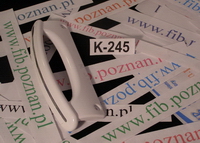 KLAMKA DRZWI-BIAŁA
